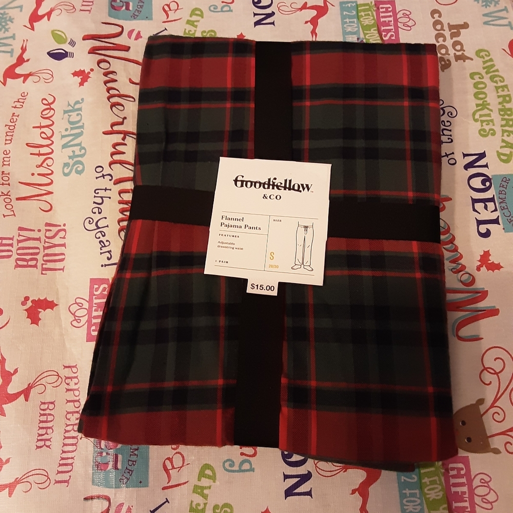 Men's Flannel Pj Bottom Small